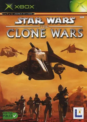 Star Wars The Clone Wars (USA) box cover front